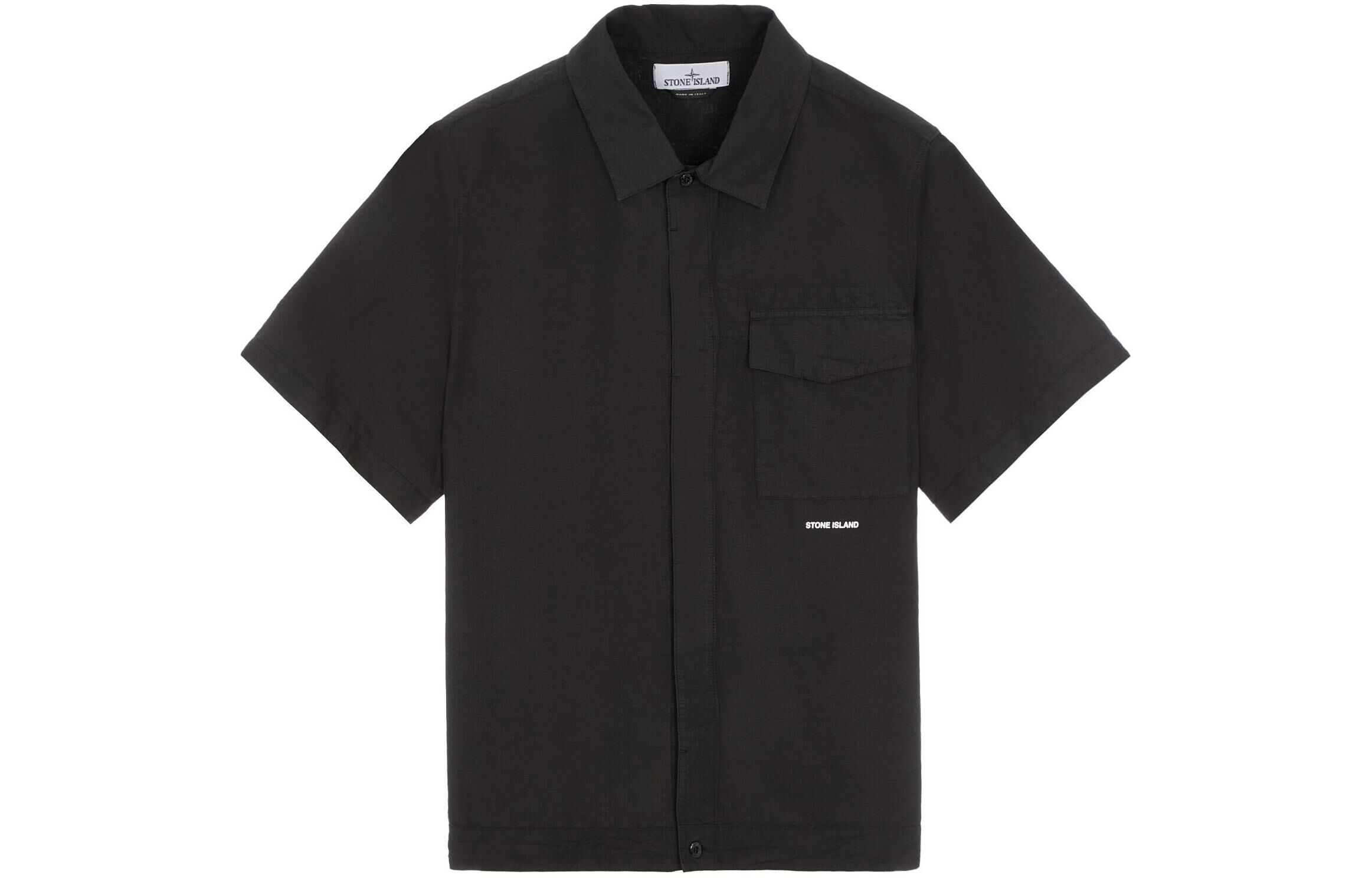 【代購】STONE ISLAND Short Sleeve Overshirt