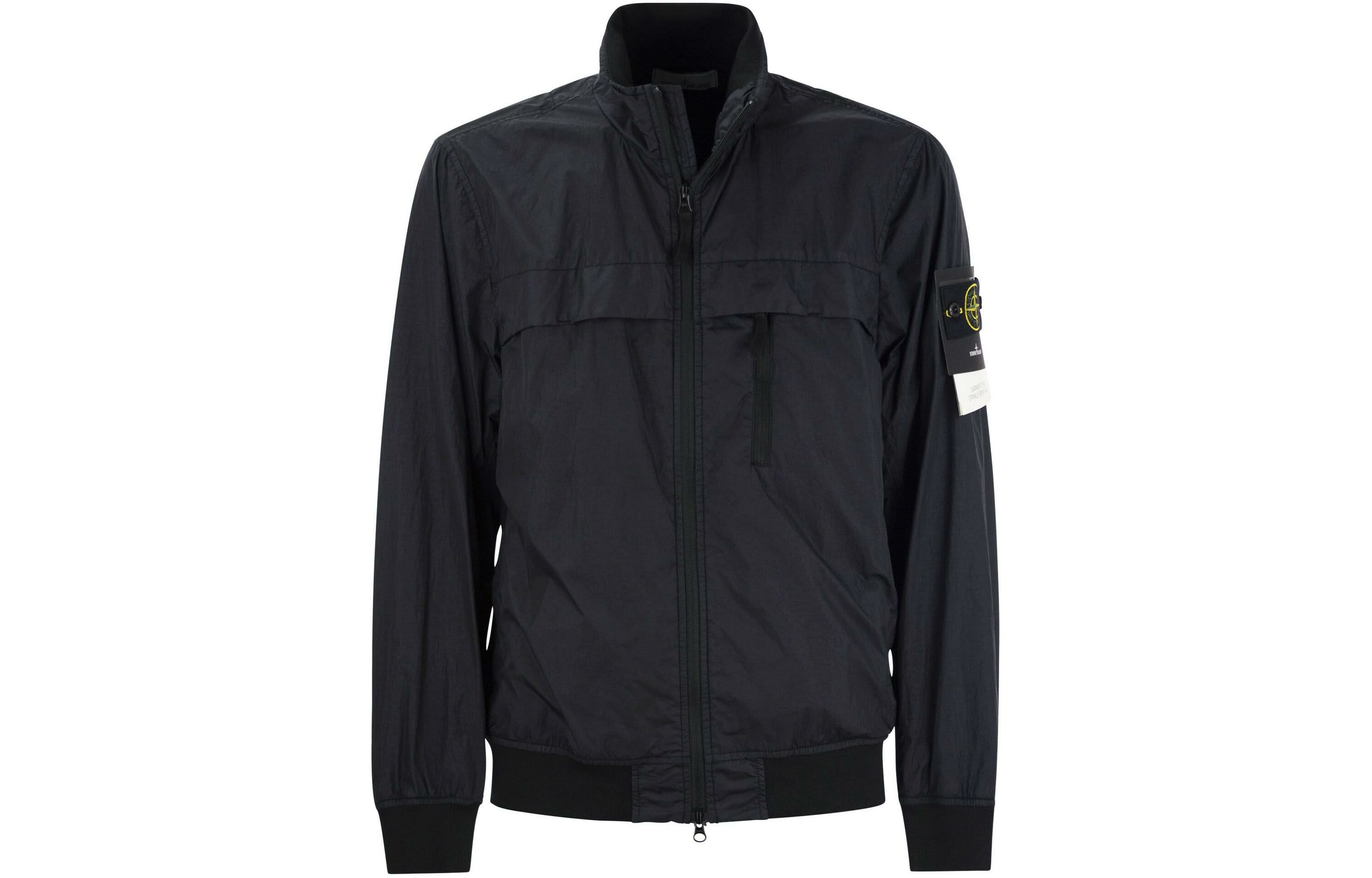 【代購】STONE ISLAND High-Neck Zipped Jacket