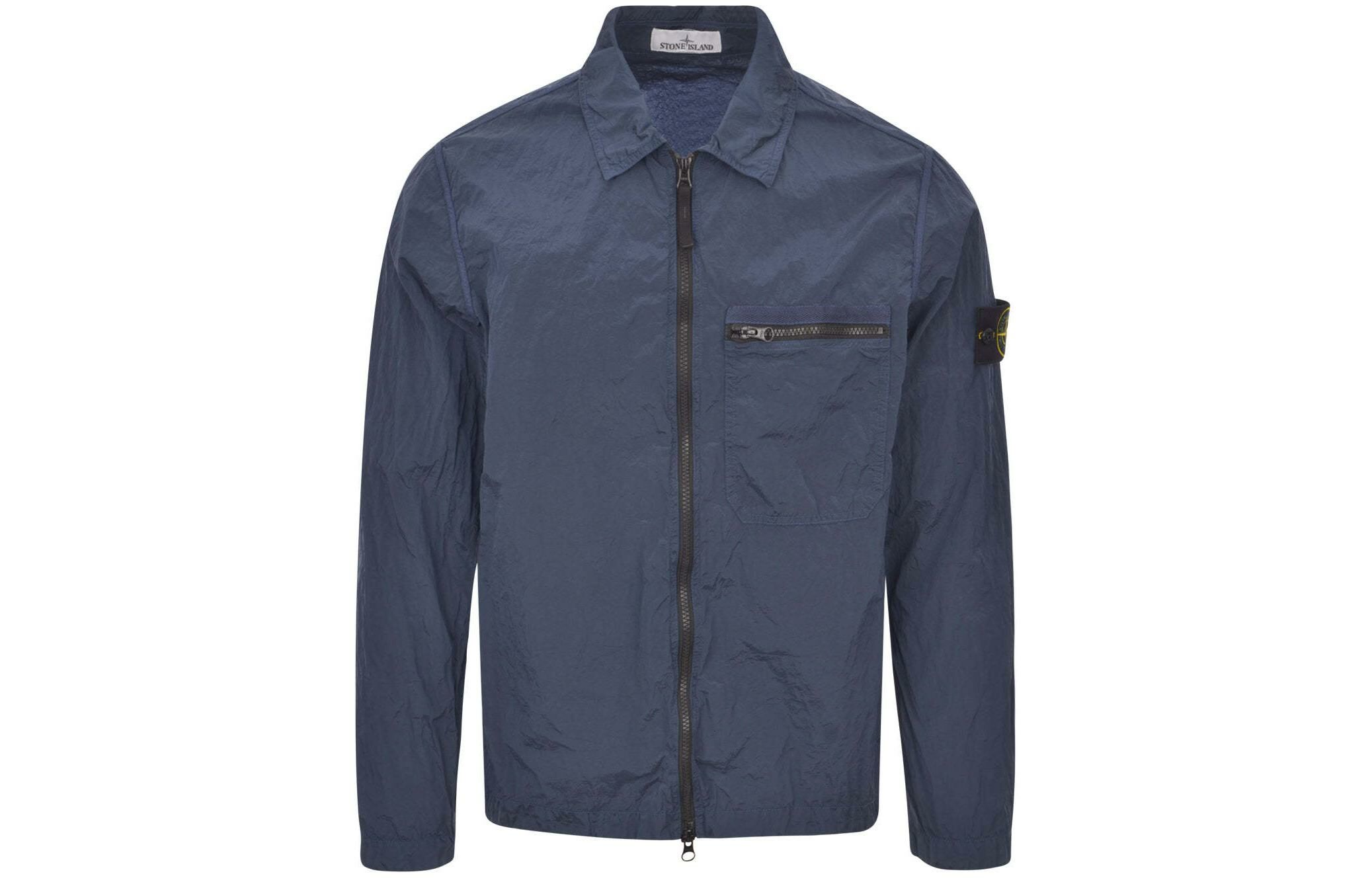 【代購】STONE ISLAND Jacket Men's Gray Blue