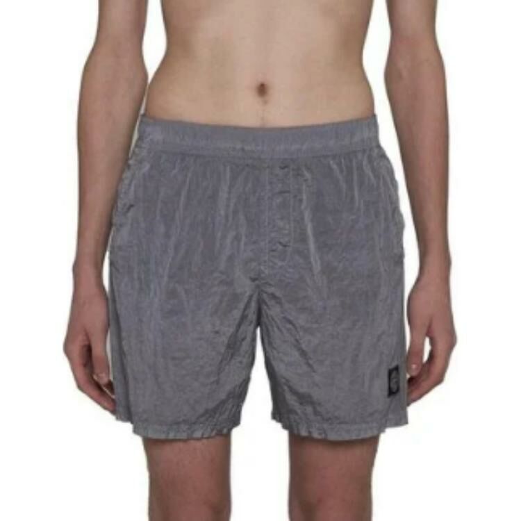 【代購】STONE ISLAND Regular Fit Nylon Swim Trunks