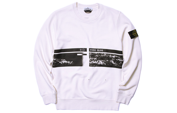 【代購】STONE ISLAND Sweatshirt Men's White