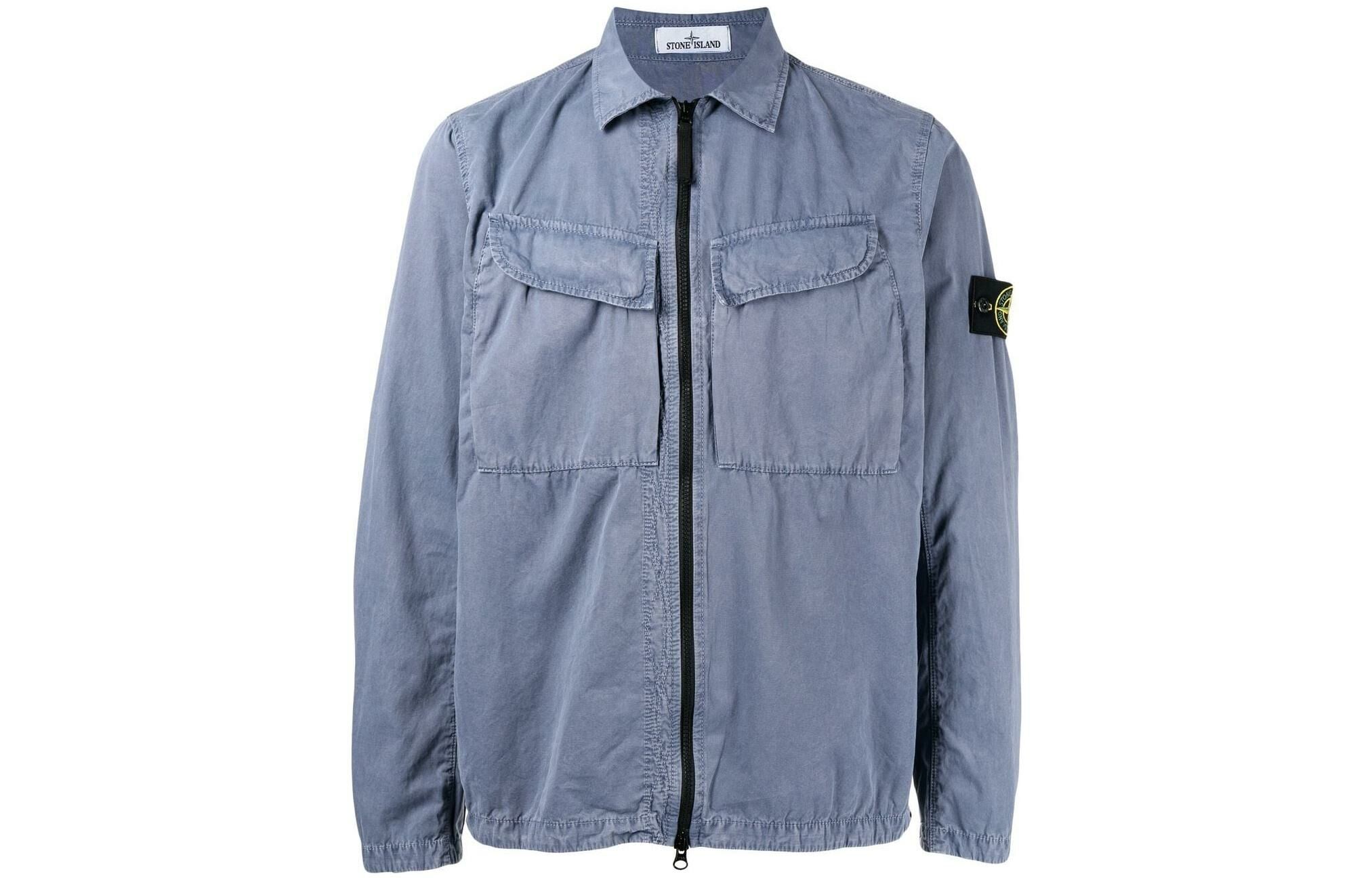 【代購】STONE ISLAND Jacket Men's Peacock Blue