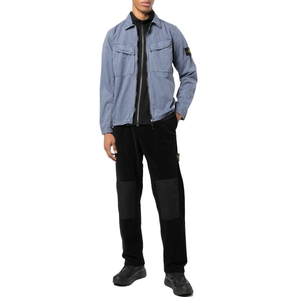 【代購】STONE ISLAND Jacket Men's Peacock Blue