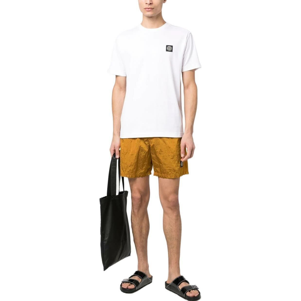 【代購】STONE ISLAND Logo Patch Crewneck T-Shirt