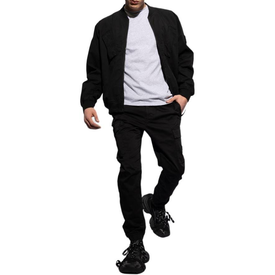 【代購】STONE ISLAND Jackets Coats Men's Black