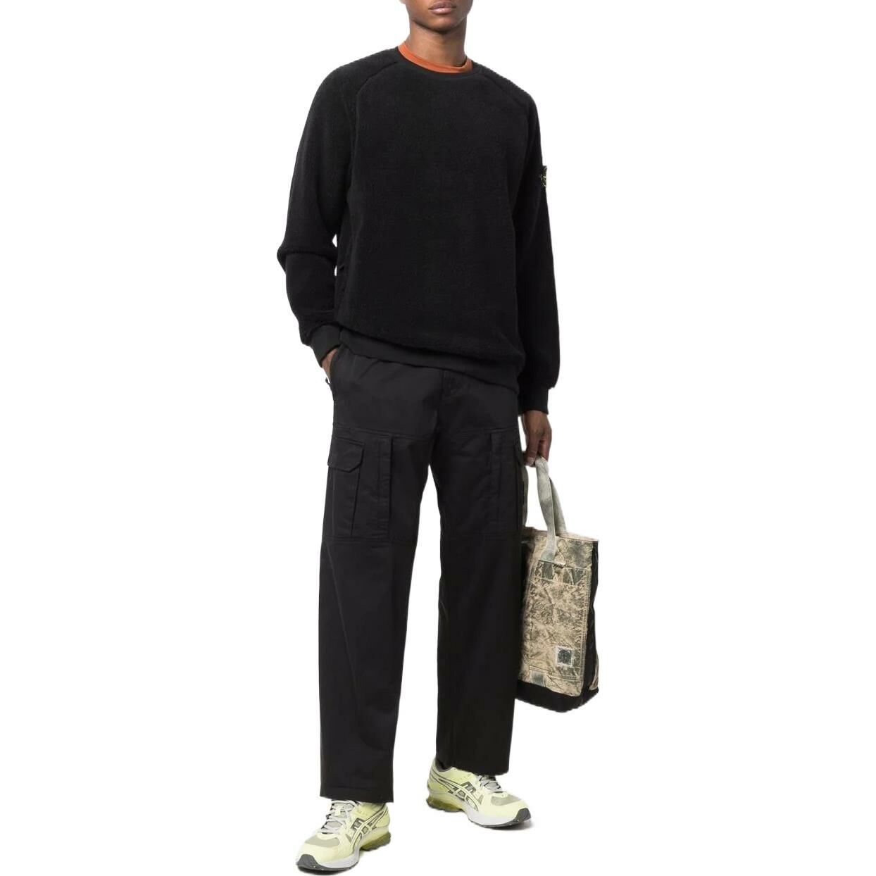 【代購】STONE ISLAND Sweatshirts Men Black