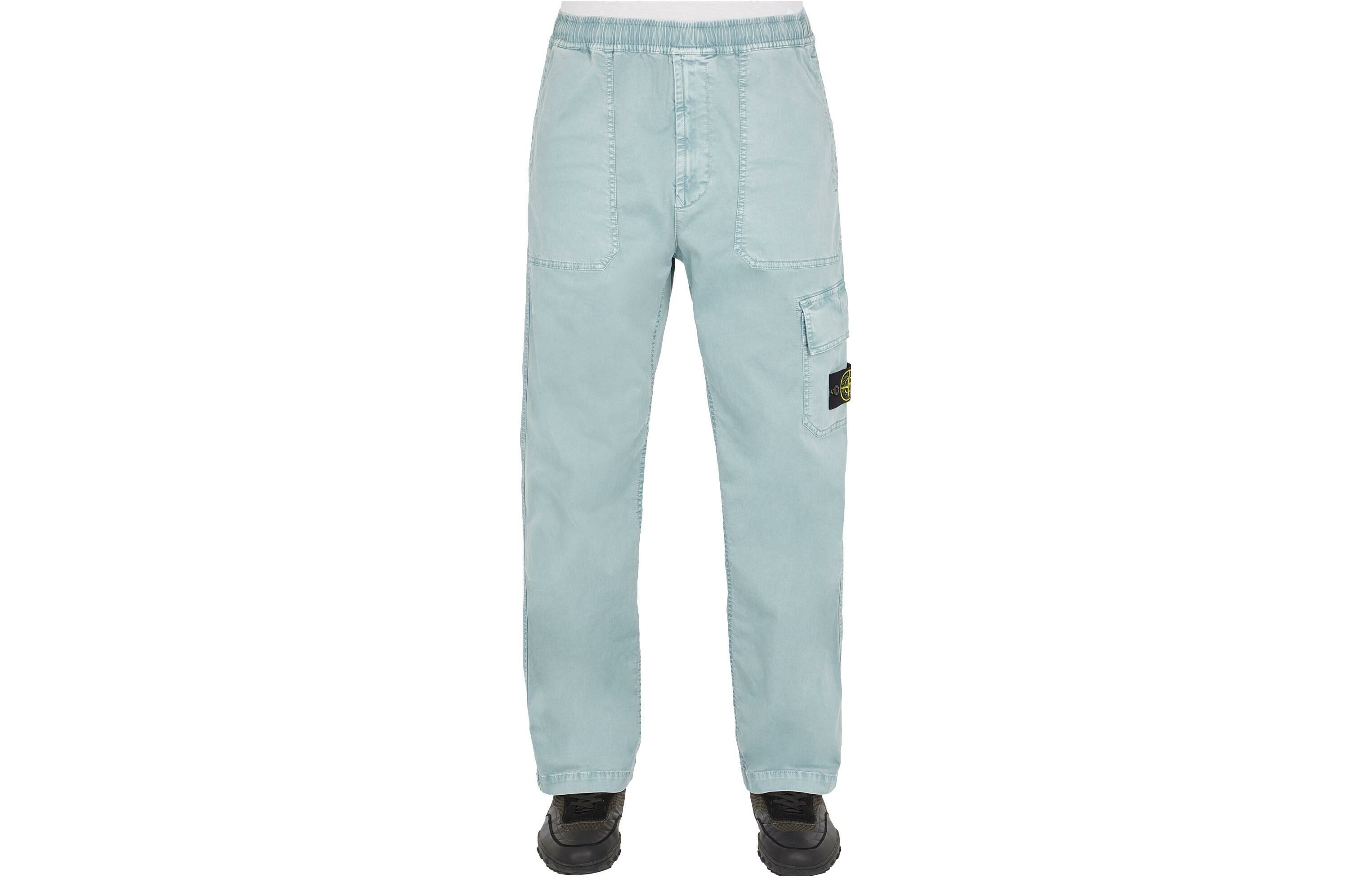 【代購】STONE ISLAND Cargo Pants Unisex Sky Blue