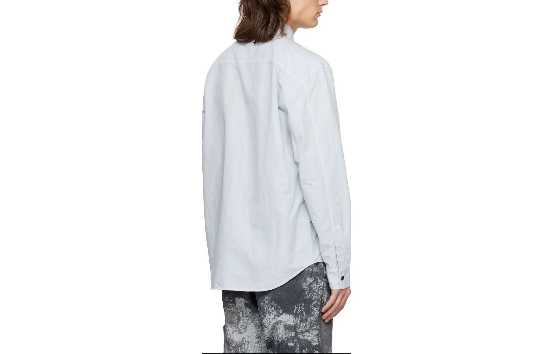 【代購】STONE ISLAND Shirt Men's Ice Frost Blue