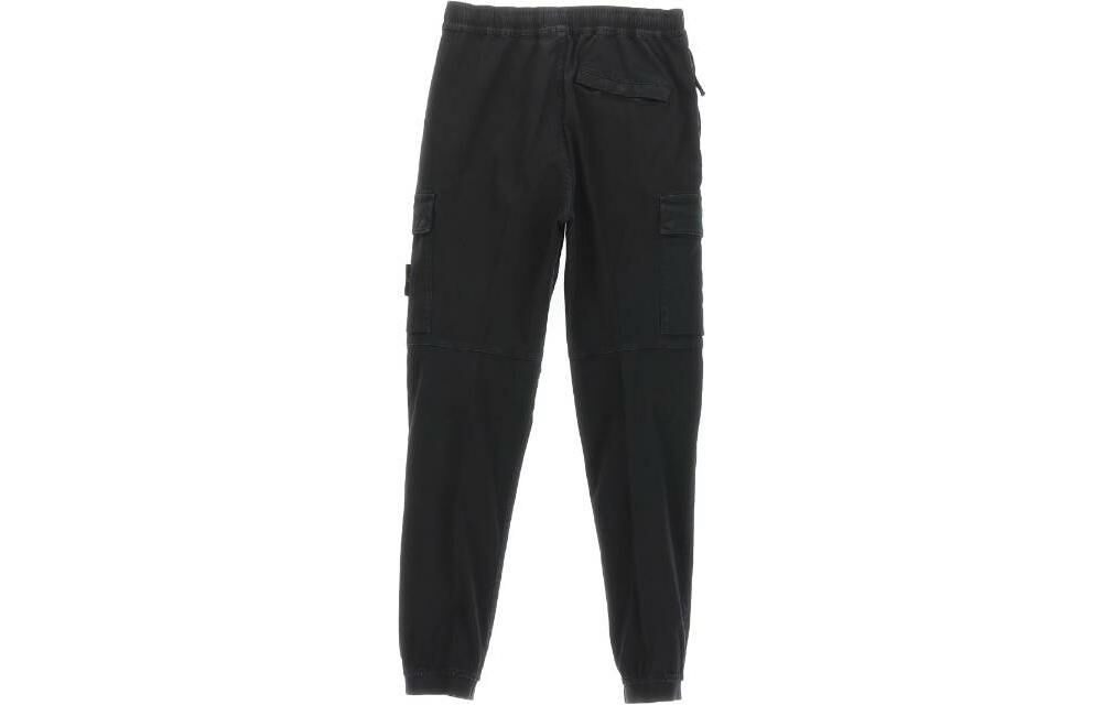 【代購】STONE ISLAND Logo Patch Tapered Cargo Trousers