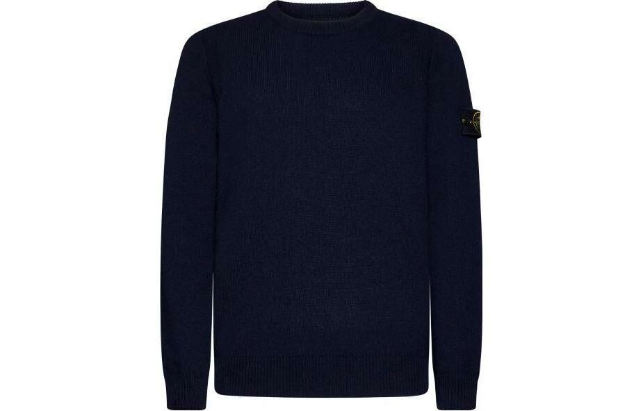 【代購】STONE ISLAND Logo Patch Crewneck Jumper