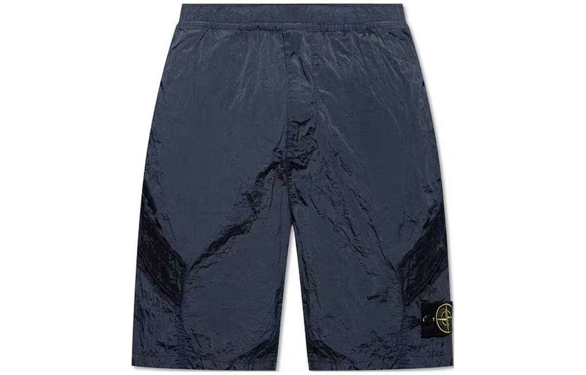【代購】STONE ISLAND Logo Patch Elasticated Waist Shorts