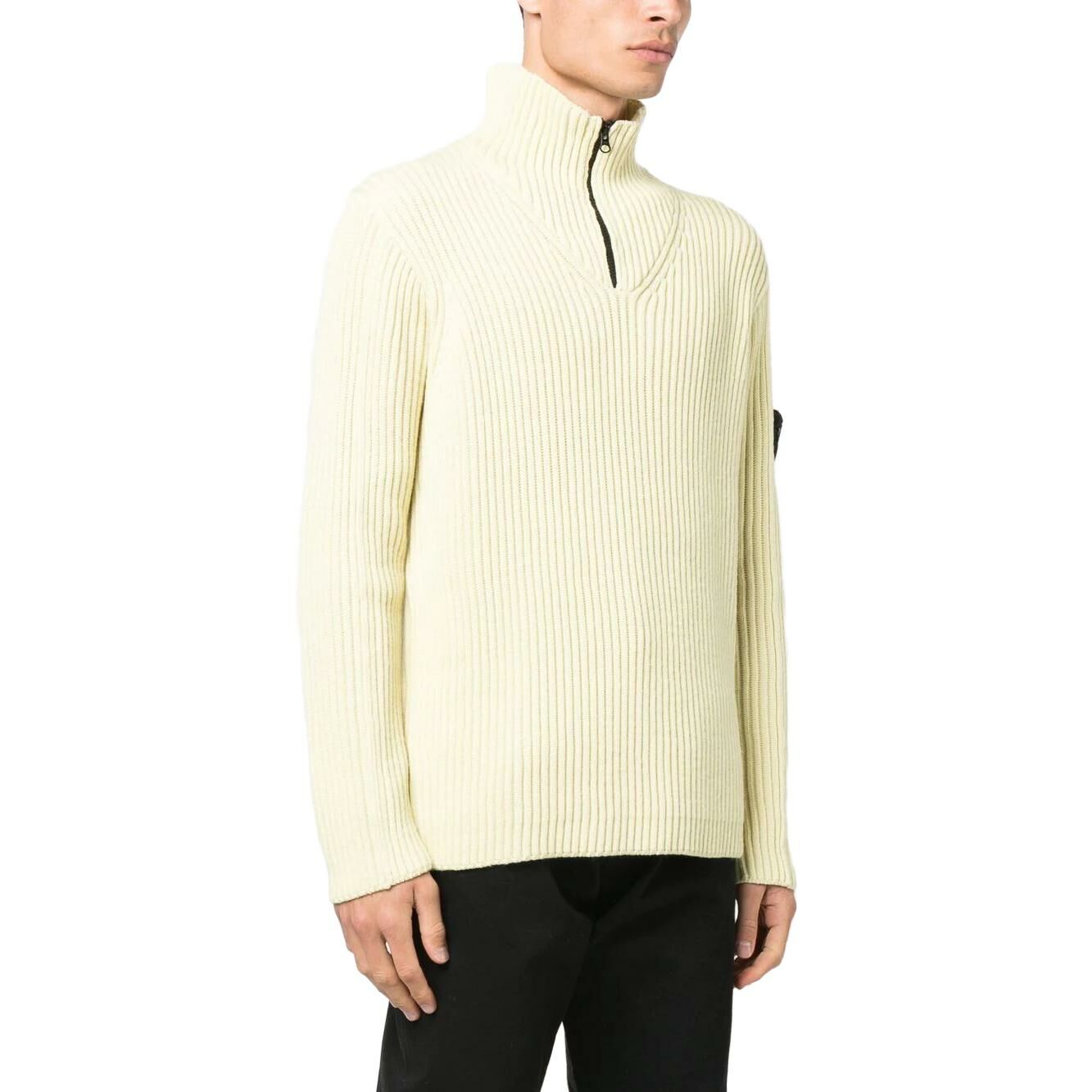 【代購】STONE ISLAND Sweaters Men Light Yellow