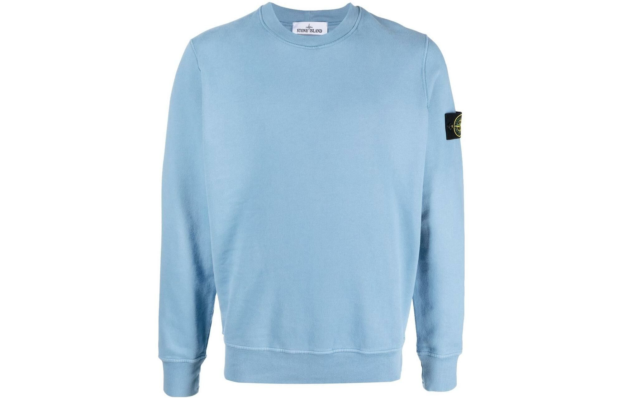 【代購】STONE ISLAND FW22 Sweatshirt Men's Light Blue
