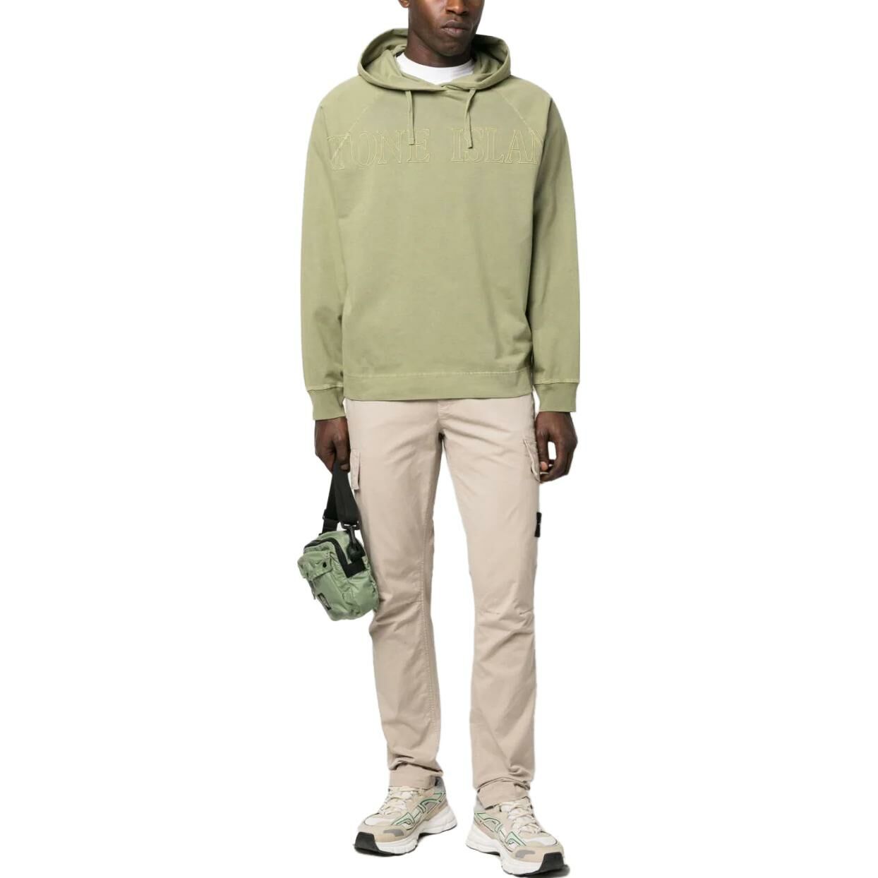 【代購】STONE ISLAND Sweatshirts Men Khaki
