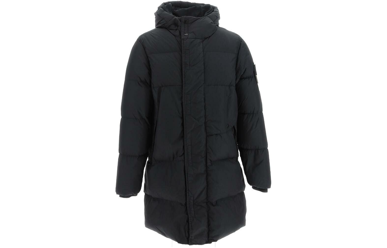 【代購】STONE ISLAND Down Jacket Coat Men's Black