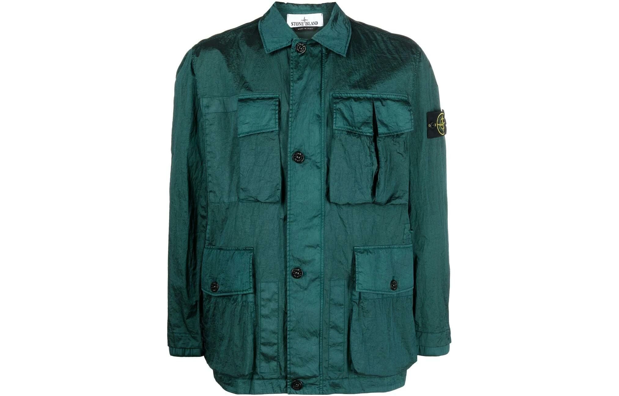 【代購】STONE ISLAND Jackets Coats Men's Green