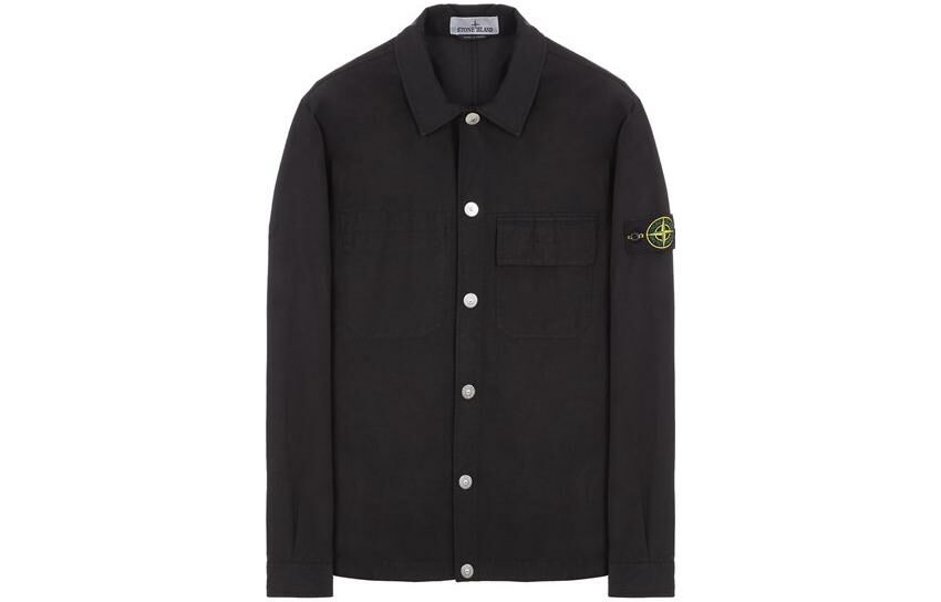 【代購】STONE ISLAND Shirts Men Black