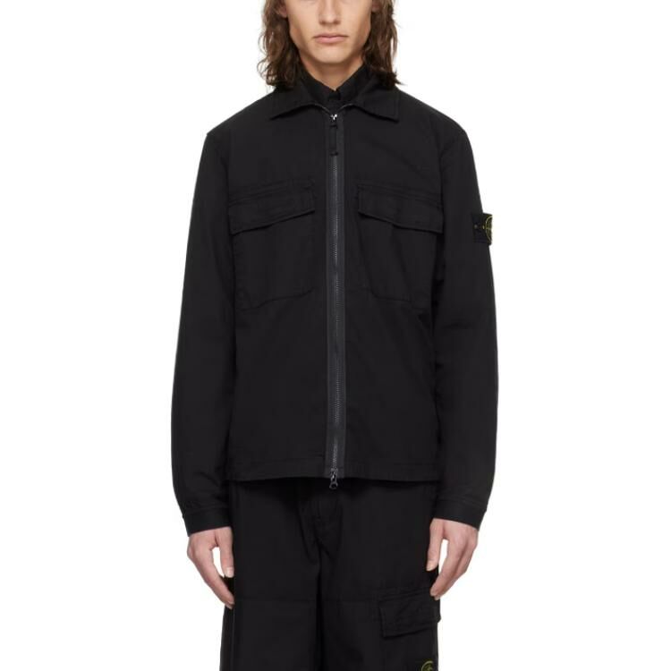【代購】STONE ISLAND Shirts Men Black