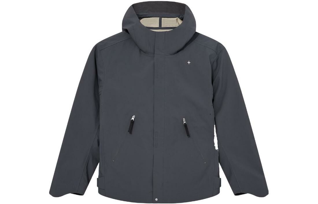 【代購】STONE ISLAND Stellina_3L Long-Sleeved Hooded Windbreaker