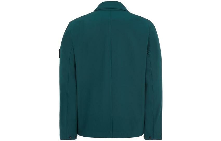 【代購】STONE ISLAND LIGHT SOFT SHELL-R SERIES SOFT SHELL Jackets Coats Men's Bottle Green