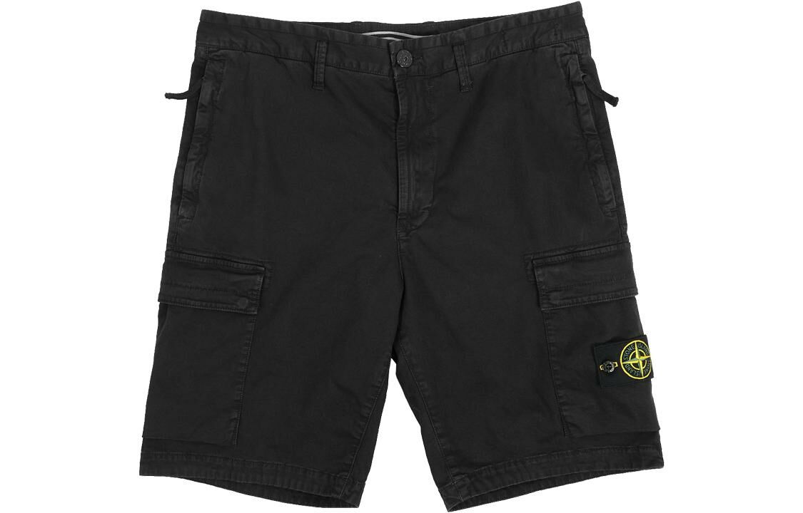 【代購】STONE ISLAND SS22 Casual Shorts Men's Black
