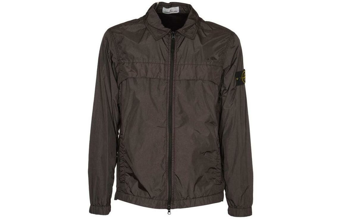 【代購】STONE ISLAND SS24 Jackets Coats Men's Dark Gray
