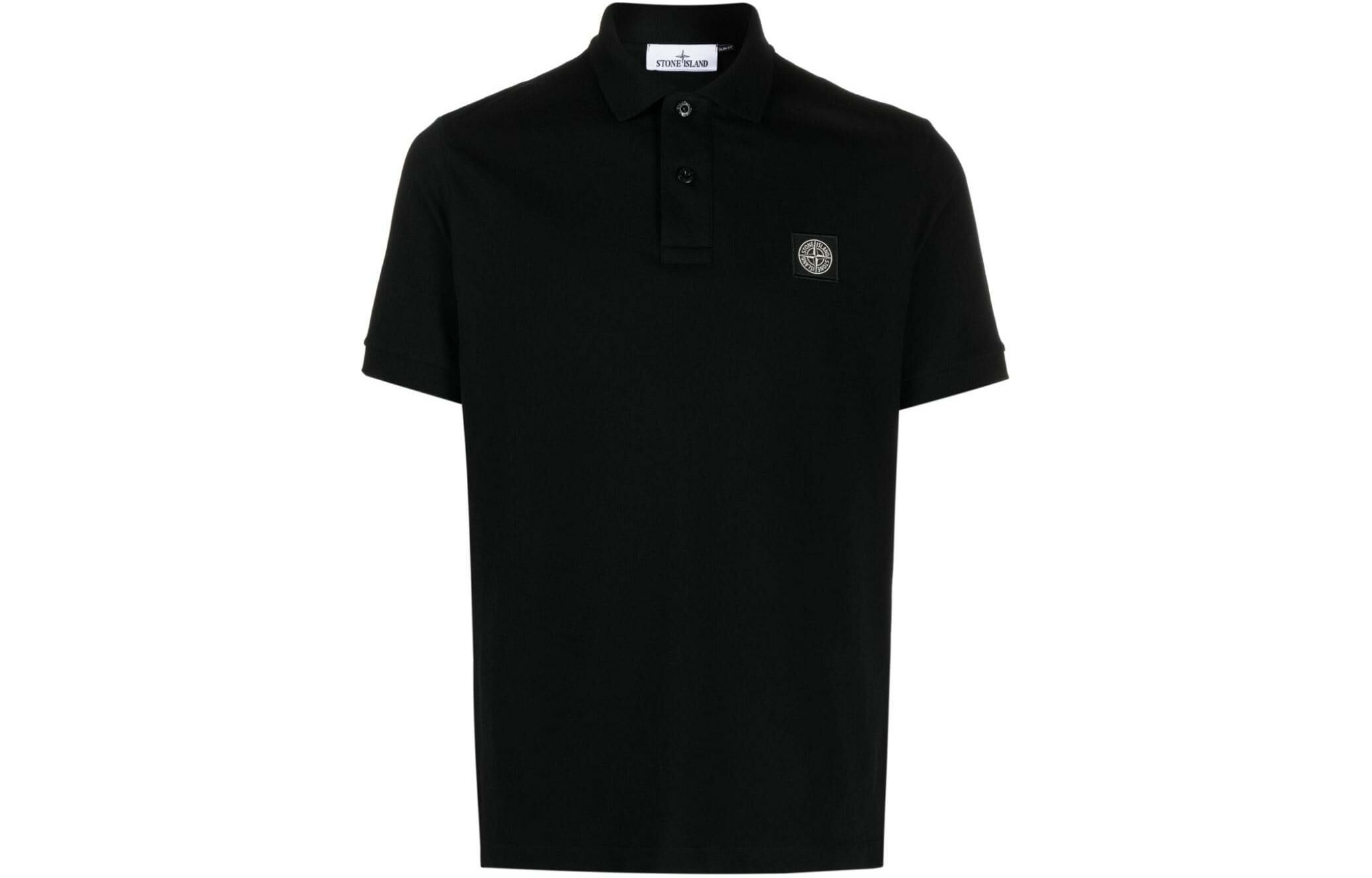 【代購】STONE ISLAND Logo Patch Polo Shirt