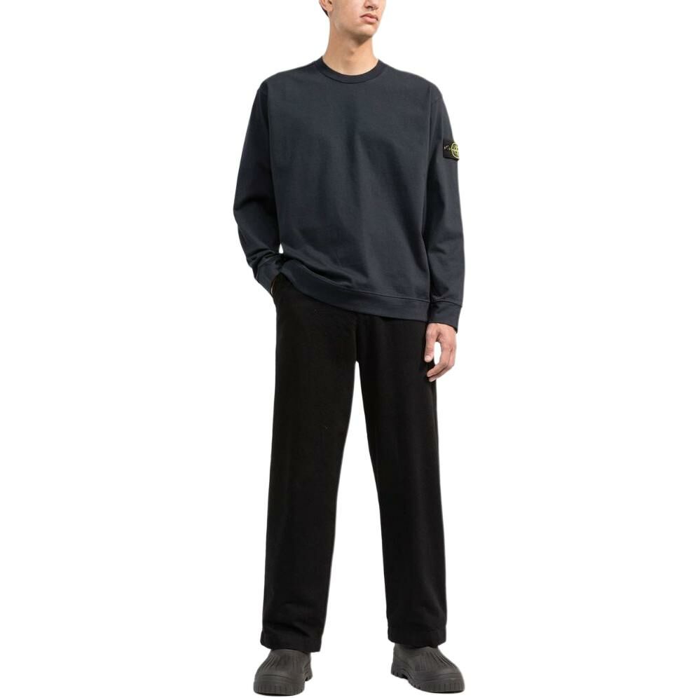 【代購】STONE ISLAND Compass-motif Cotton Sweatshirt