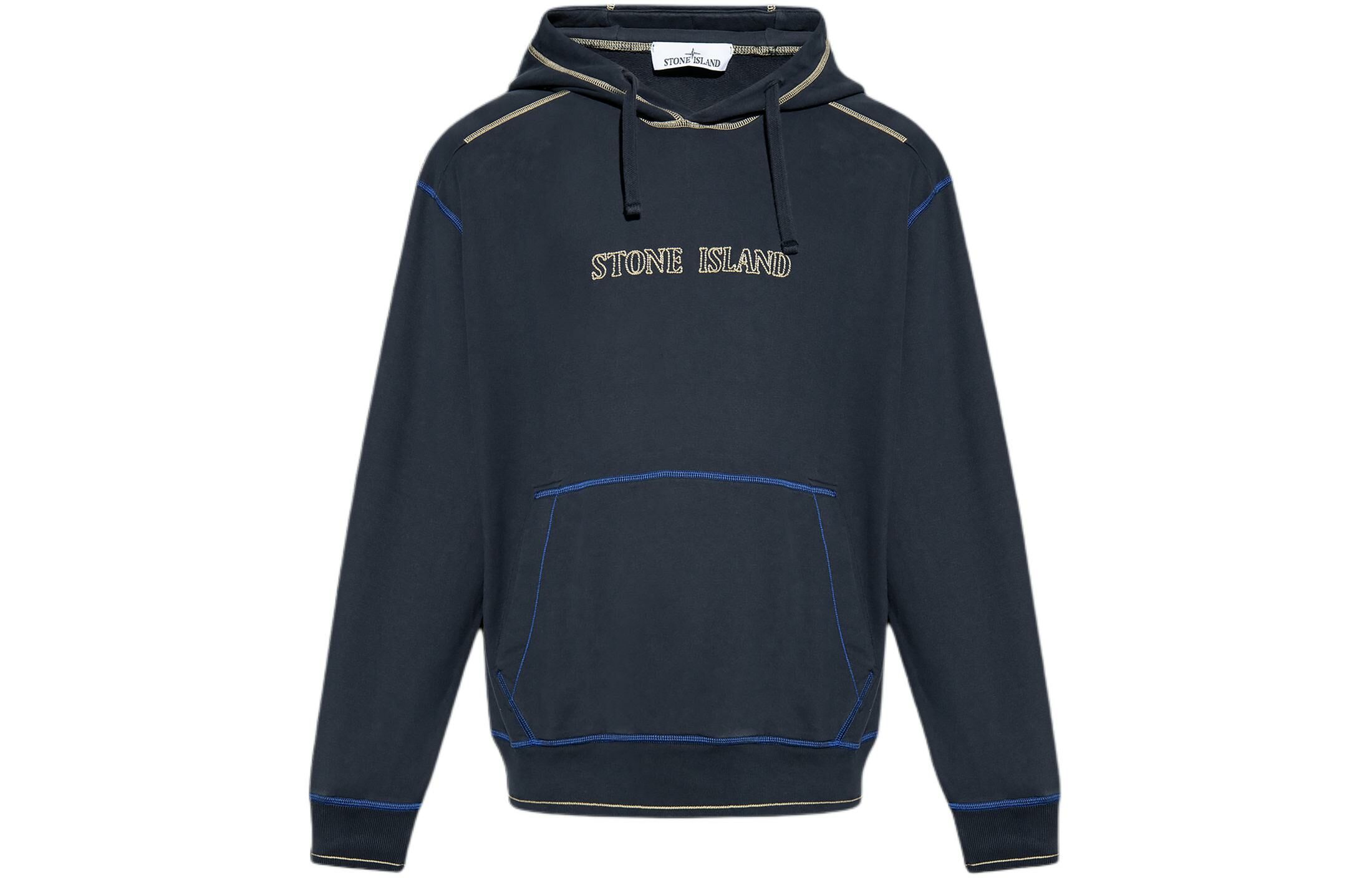 【代購】STONE ISLAND Sweatshirt Men's Marine Blue