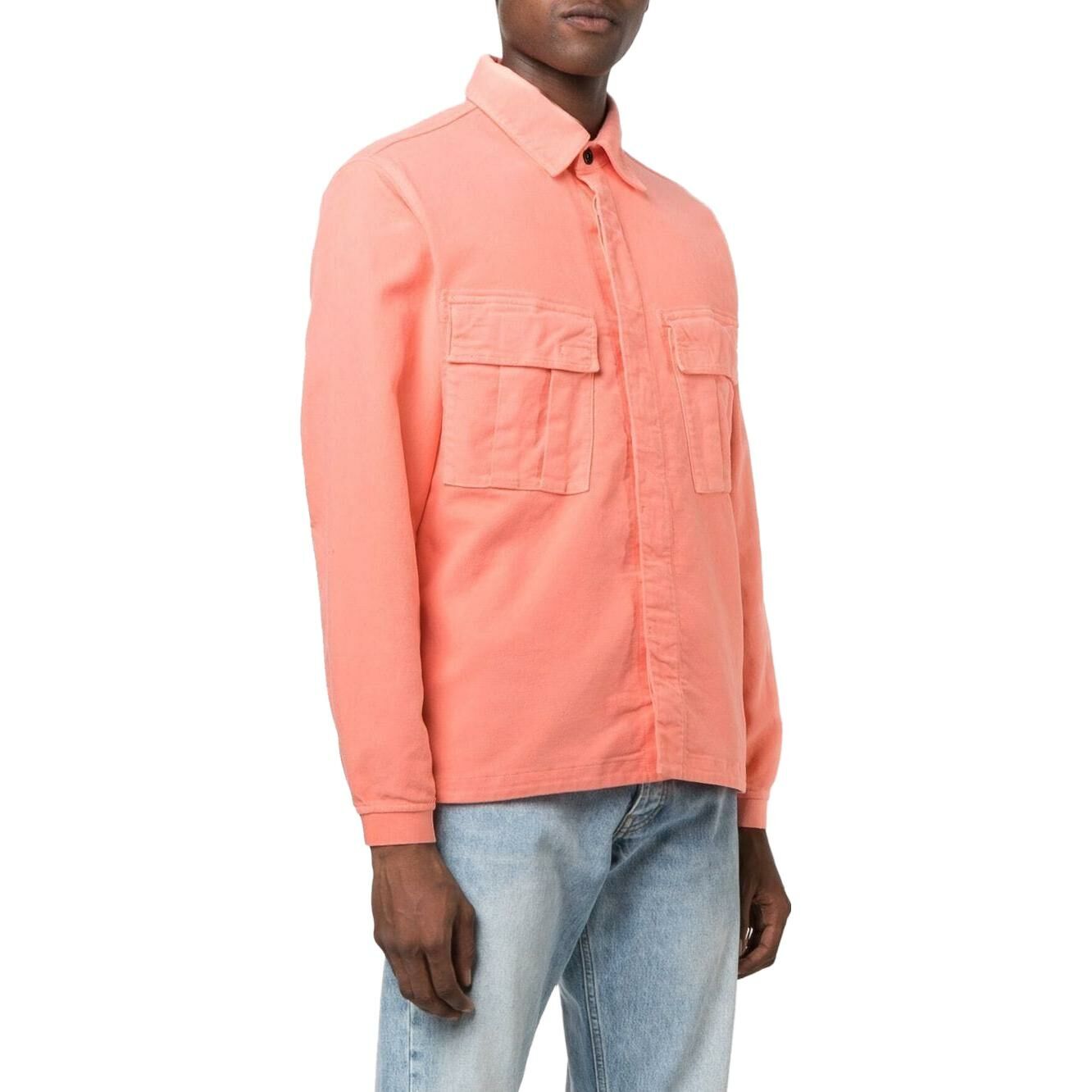 【代購】STONE ISLAND Shirts Men Pink Salmon