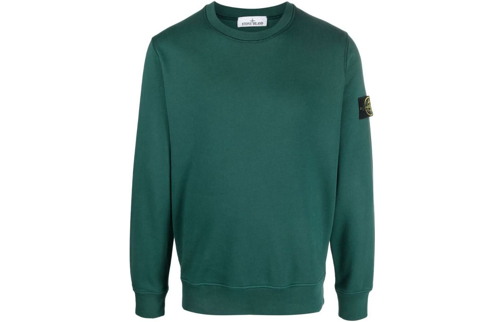 【代購】STONE ISLAND Compass-patch Crew-neck Sweatshirt