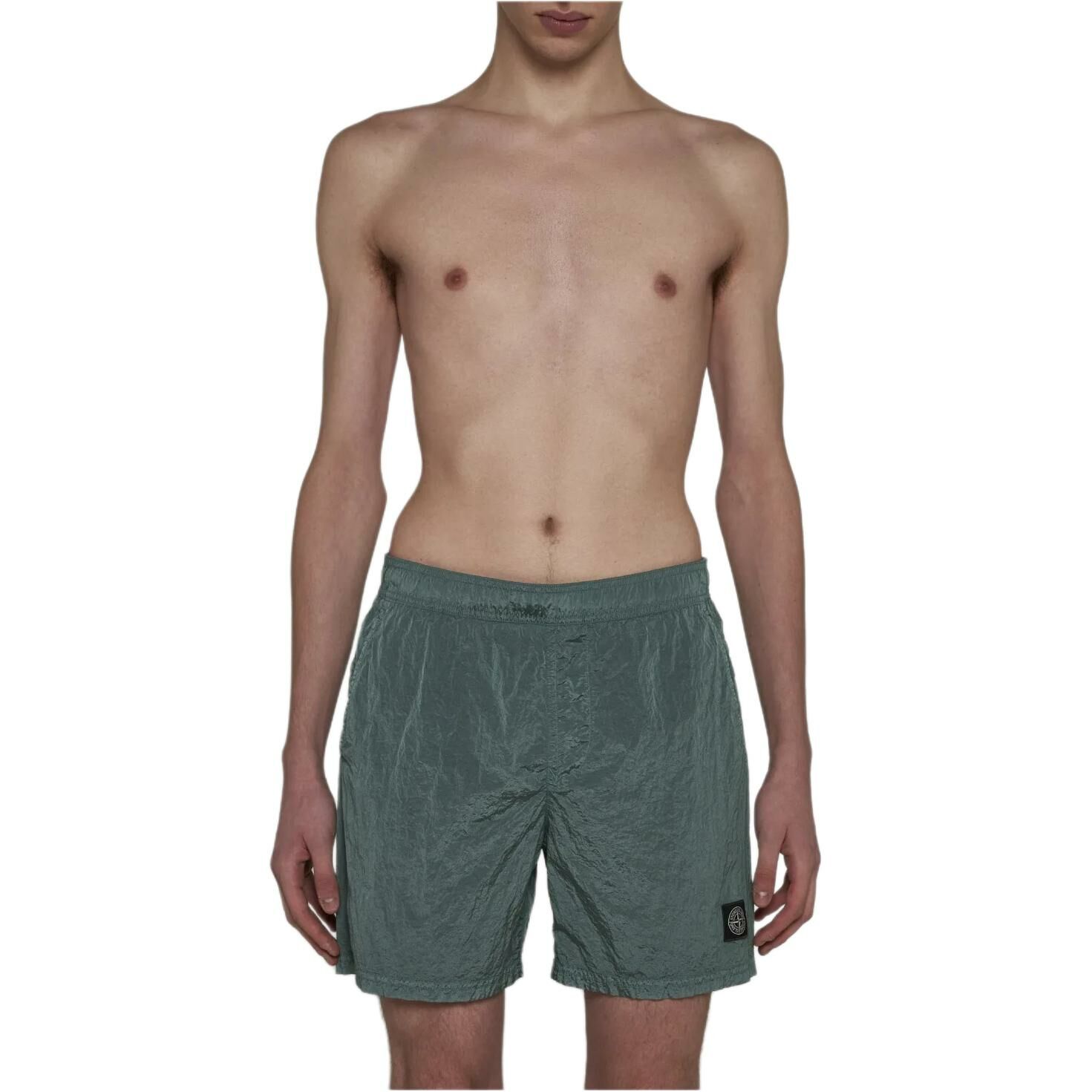 【代購】STONE ISLAND Casual Shorts Men's Green