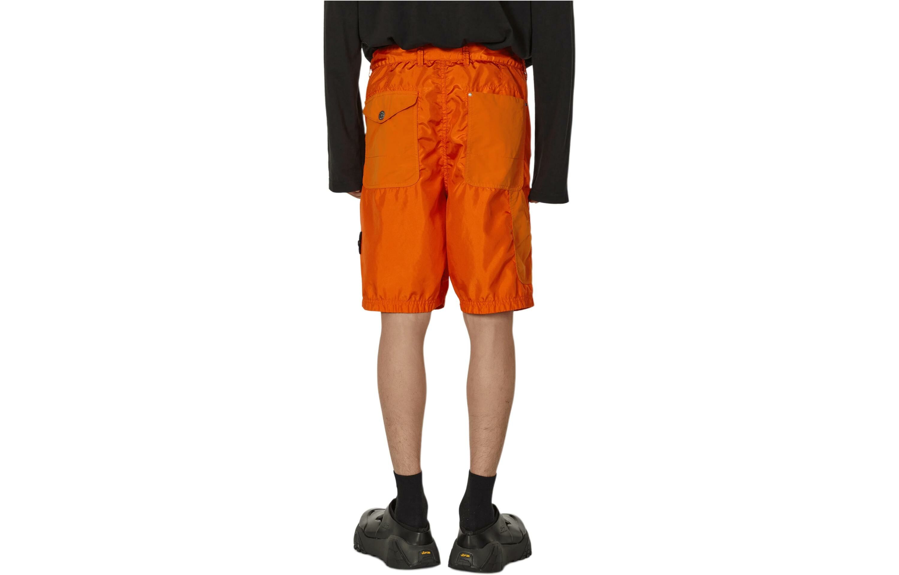 【代購】STONE ISLAND Casual Shorts Men's Orange