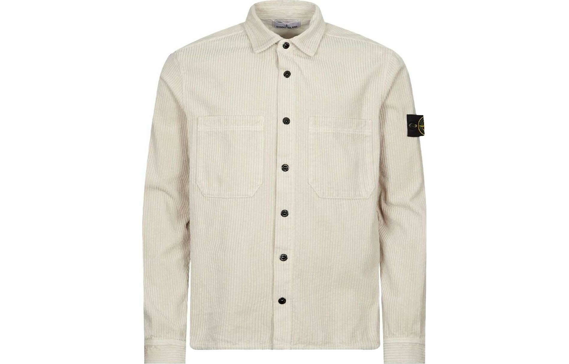 【代購】STONE ISLAND Shirt Men's Gypsum