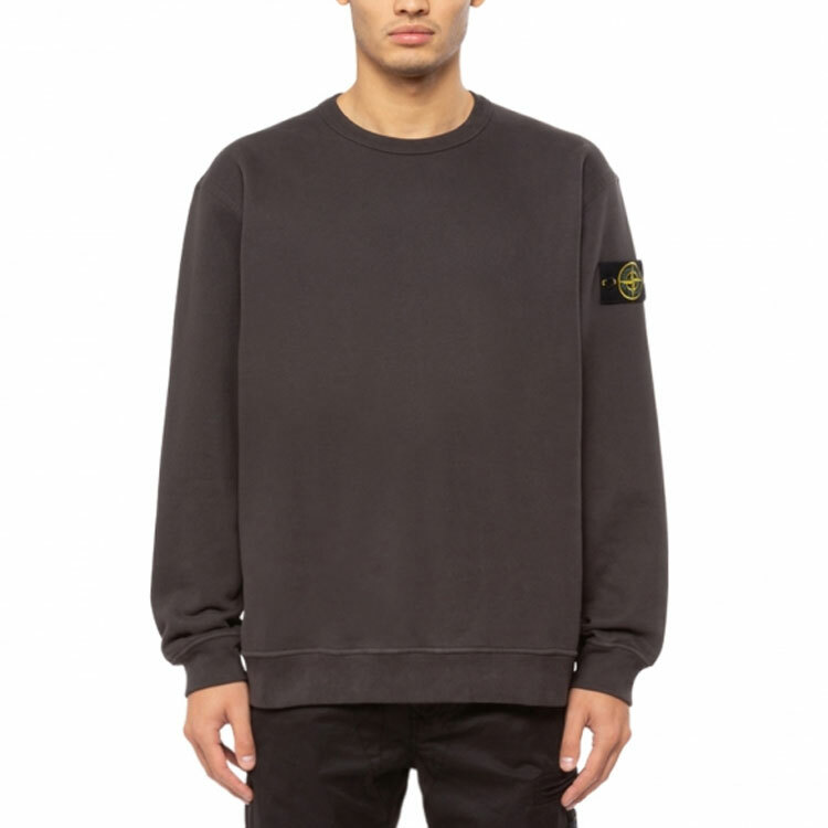【代購】STONE ISLAND Sweatshirts Men Charcoal Gray