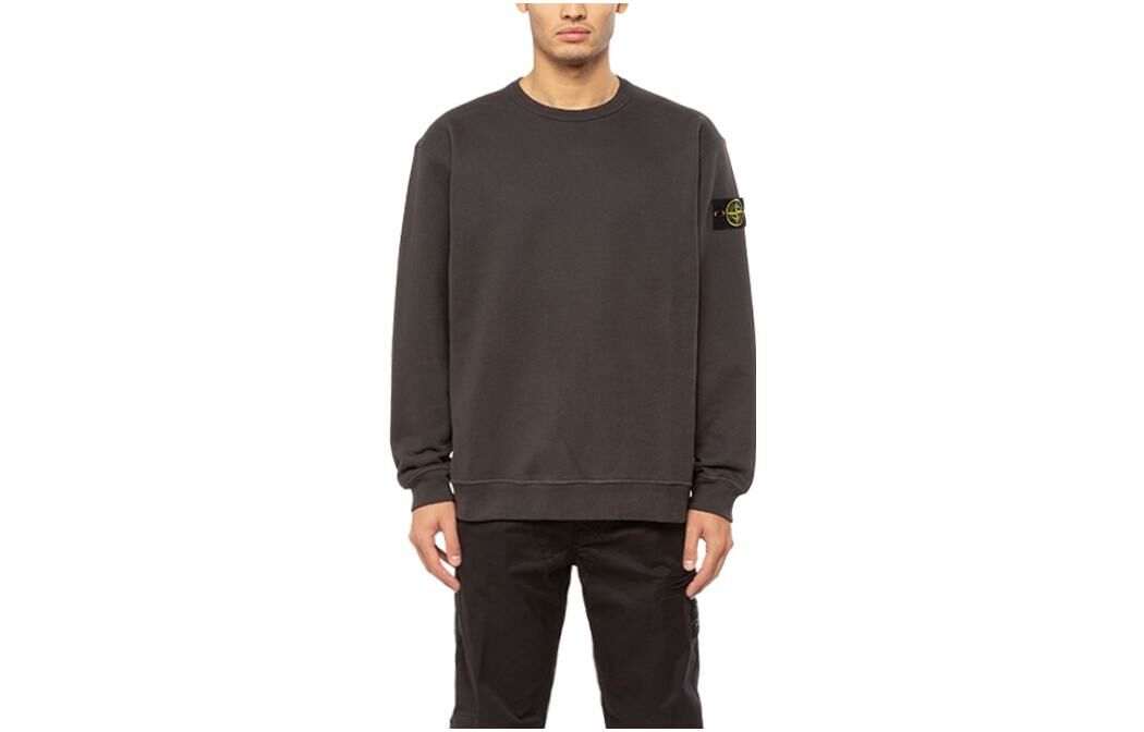 【代購】STONE ISLAND Sweatshirts Men Charcoal Gray