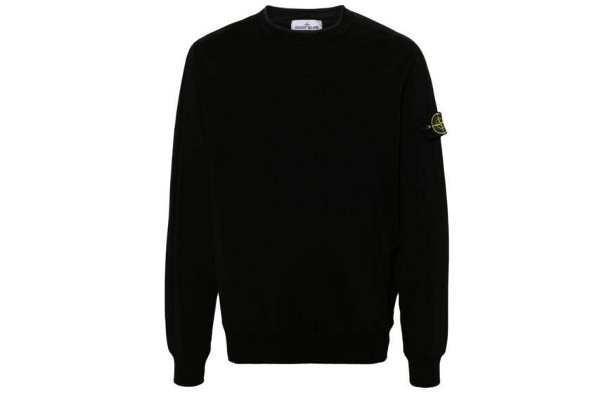 【代購】STONE ISLAND Compass-badge Cotton Sweatshirt