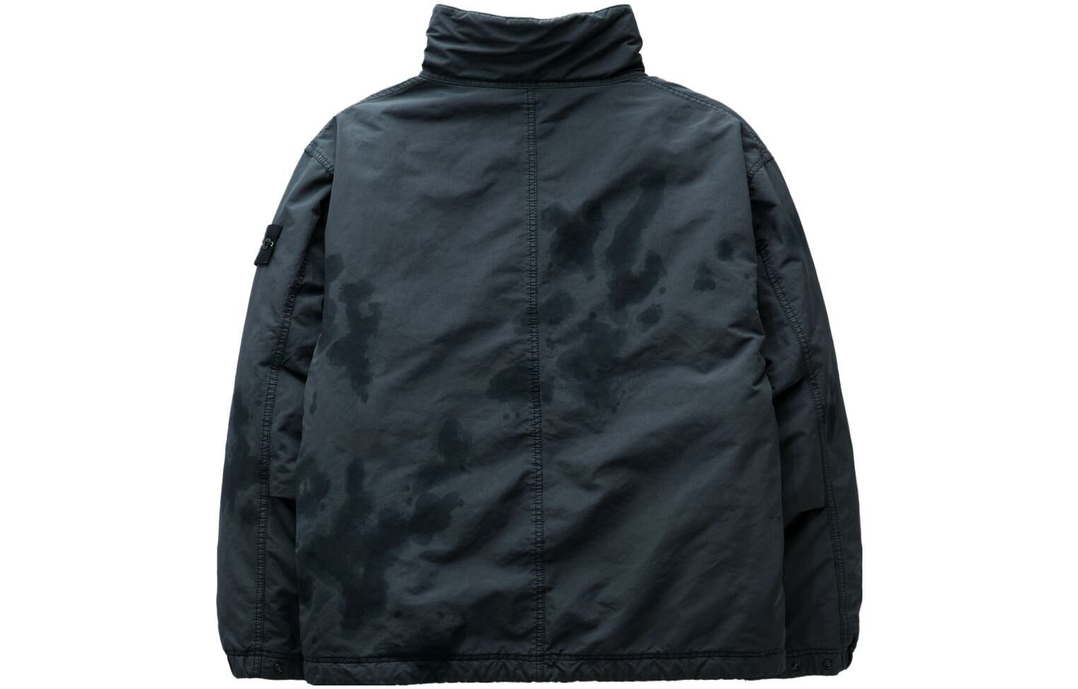 【代購】STONE ISLAND FW23 Down Jacket White Logo Rare Edition Unisex Smoke Gray