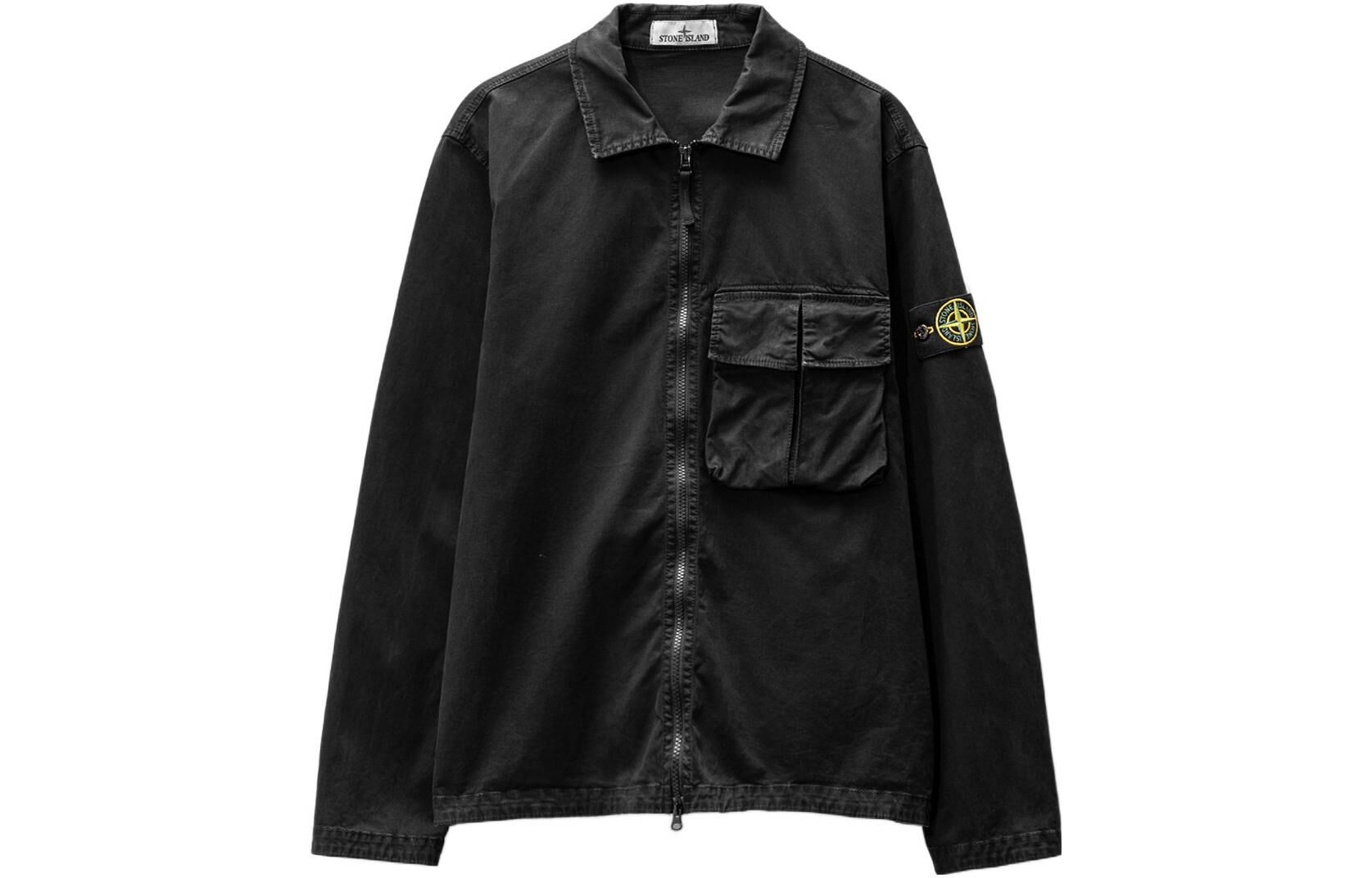 【代購】STONE ISLAND Jackets Coats Men's Black