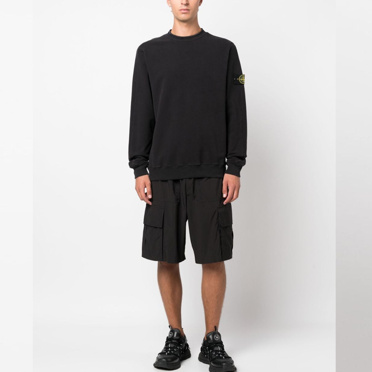 【代購】STONE ISLAND Sweatshirts Men Black