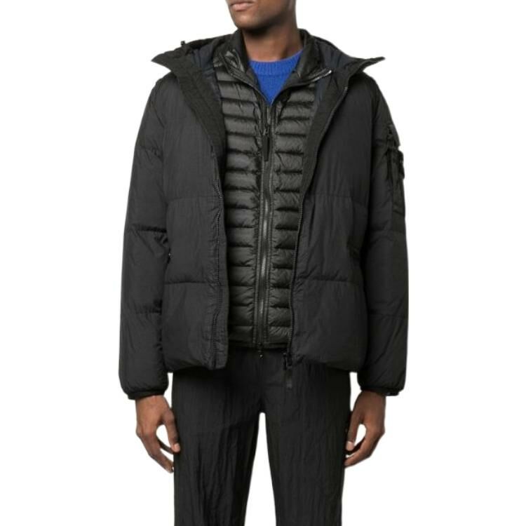 【代購】STONE ISLAND Compass-patch Puffer Jacket