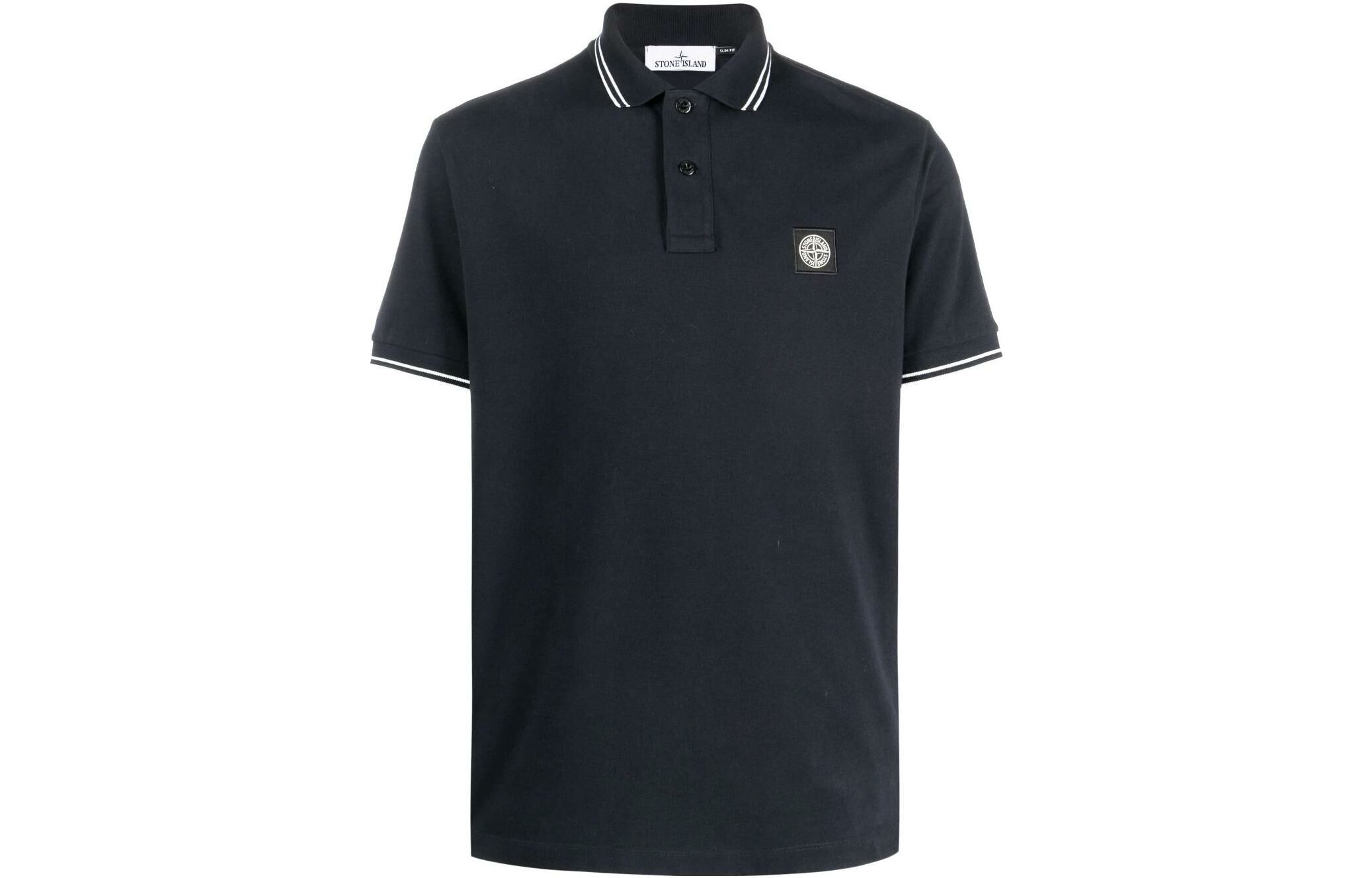 【代購】STONE ISLAND Polo Shirts Men Marine Blue