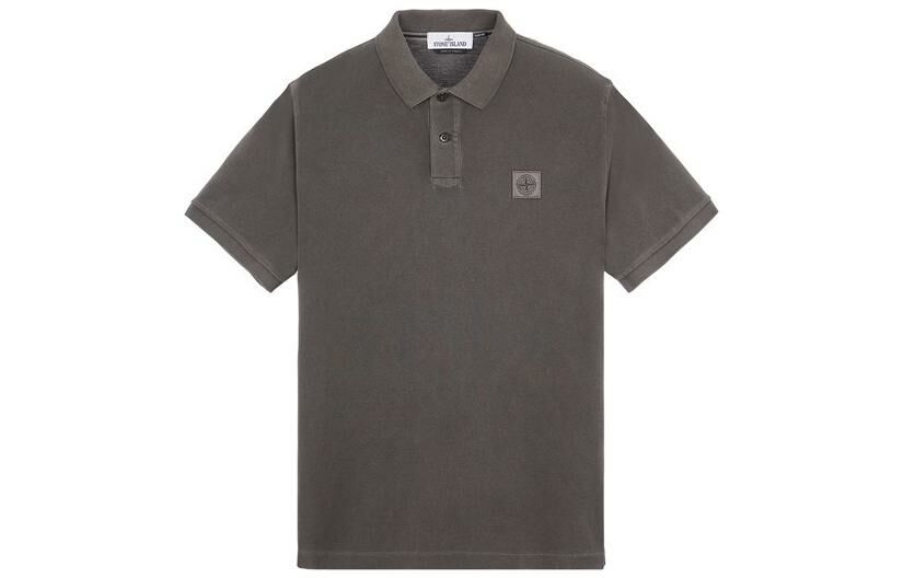 【代購】STONE ISLAND POIO Shirt Men's Steel Gray