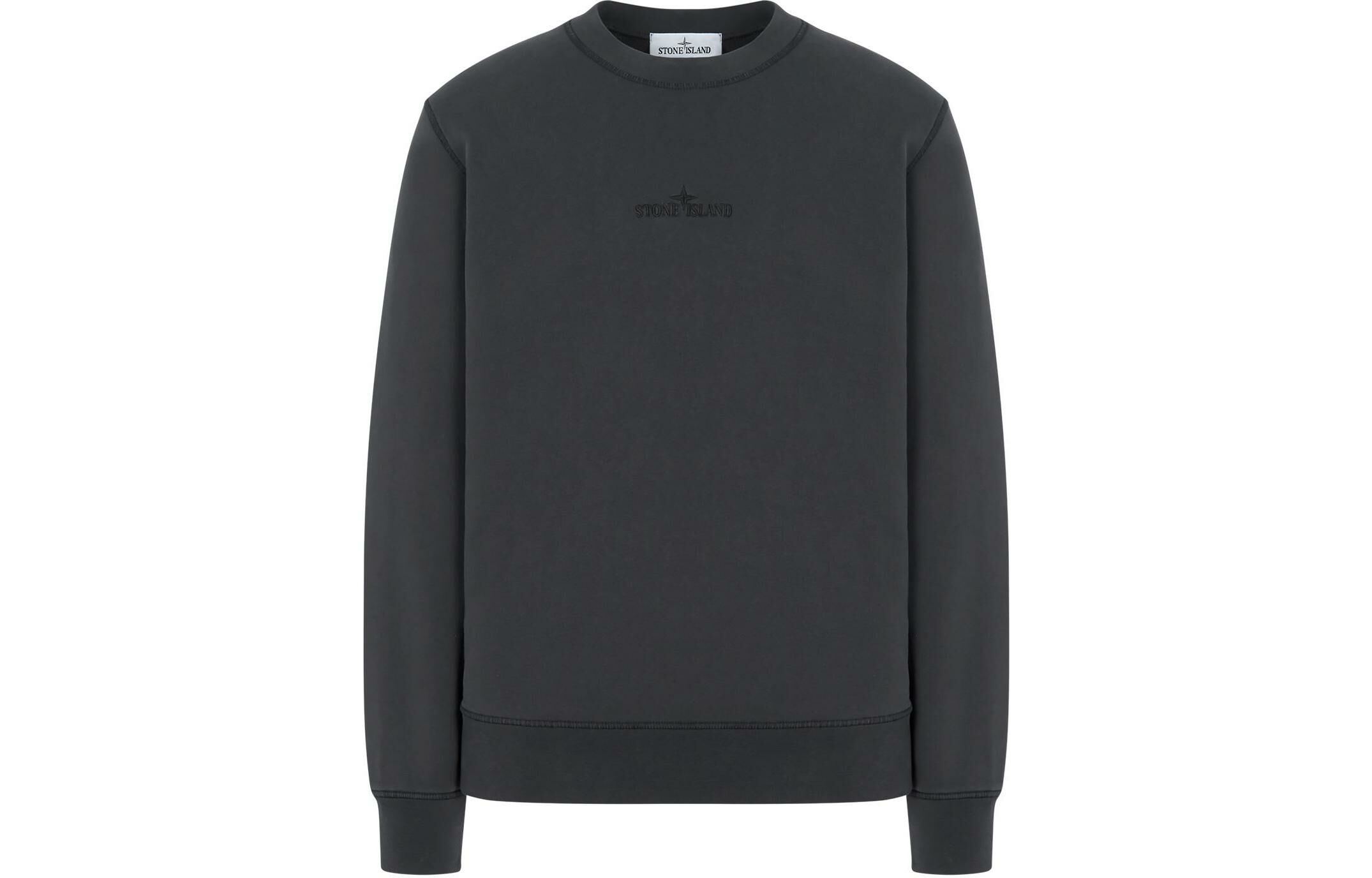 【代購】STONE ISLAND SS24 Sweatshirt Unisex Dark Gray