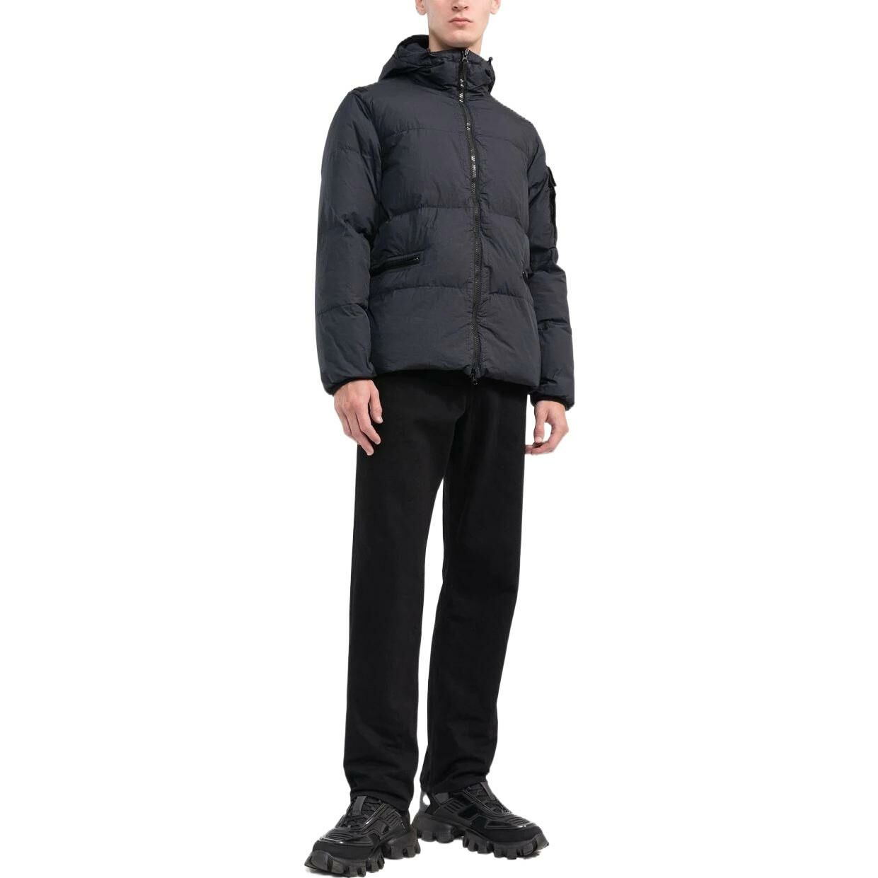 【代購】STONE ISLAND Down Jacket Winter Men's Navy