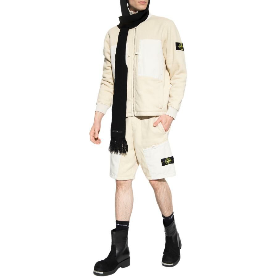 【代購】STONE ISLAND Casual Shorts Men's White