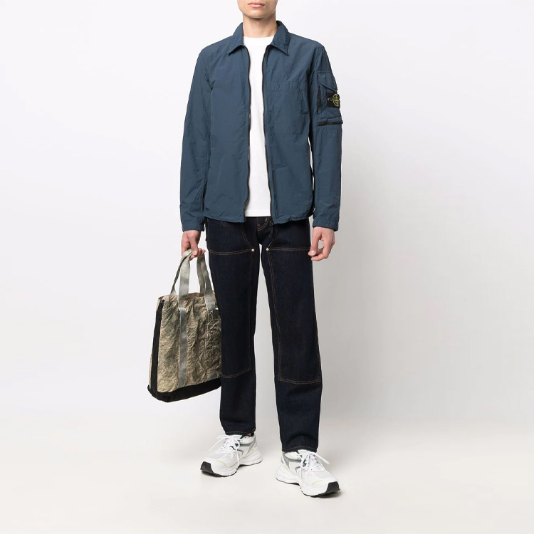 【代購】STONE ISLAND Jackets Men Blue