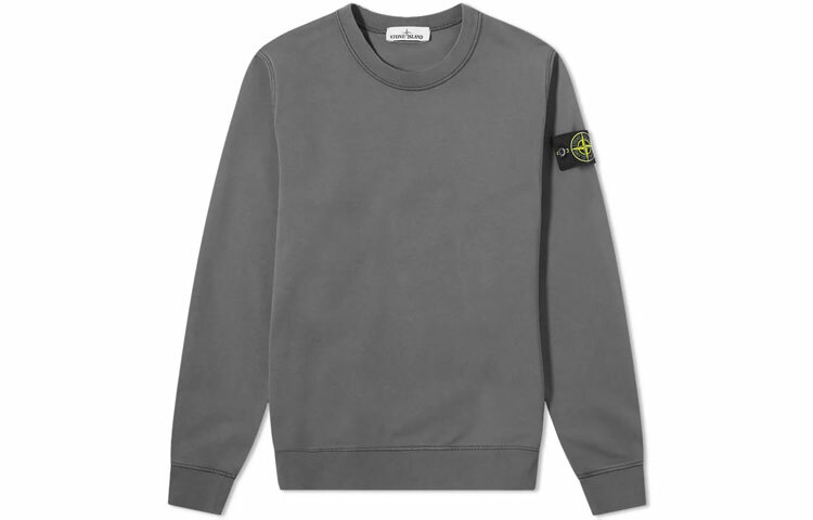 【代購】STONE ISLAND Compass-patch Cotton Sweatshirt