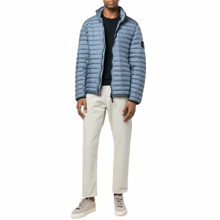 【代購】STONE ISLAND Logo-patch Crew-neck Jumper