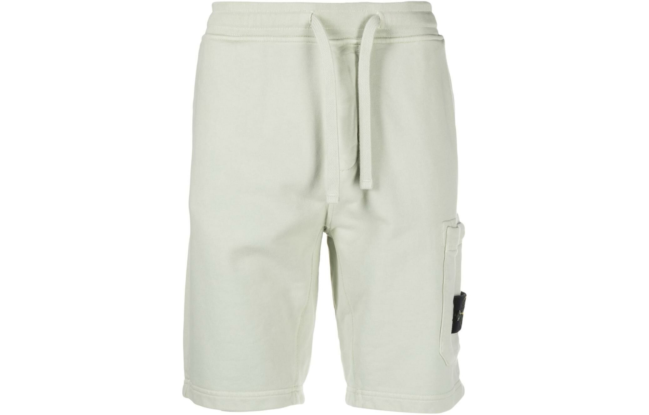 【代購】STONE ISLAND Logo Patch Drawstring Shorts